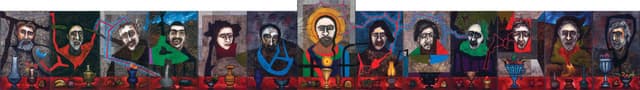 The Last Supper (Polyptych)
